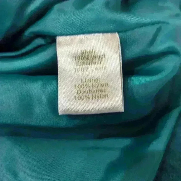 NWT Carson Boiled Wool Toggle Closure Geometric Pattern Jacket Large - Picture 9 of 12